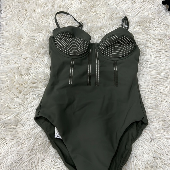 SIMKHAI
Beatrix Bustier One Piece Swimsuit - Picture 3 of 8